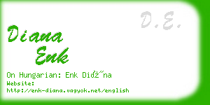 diana enk business card